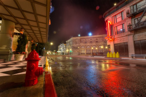 Hollywood Studios - City Night Lights by Jeff Krause