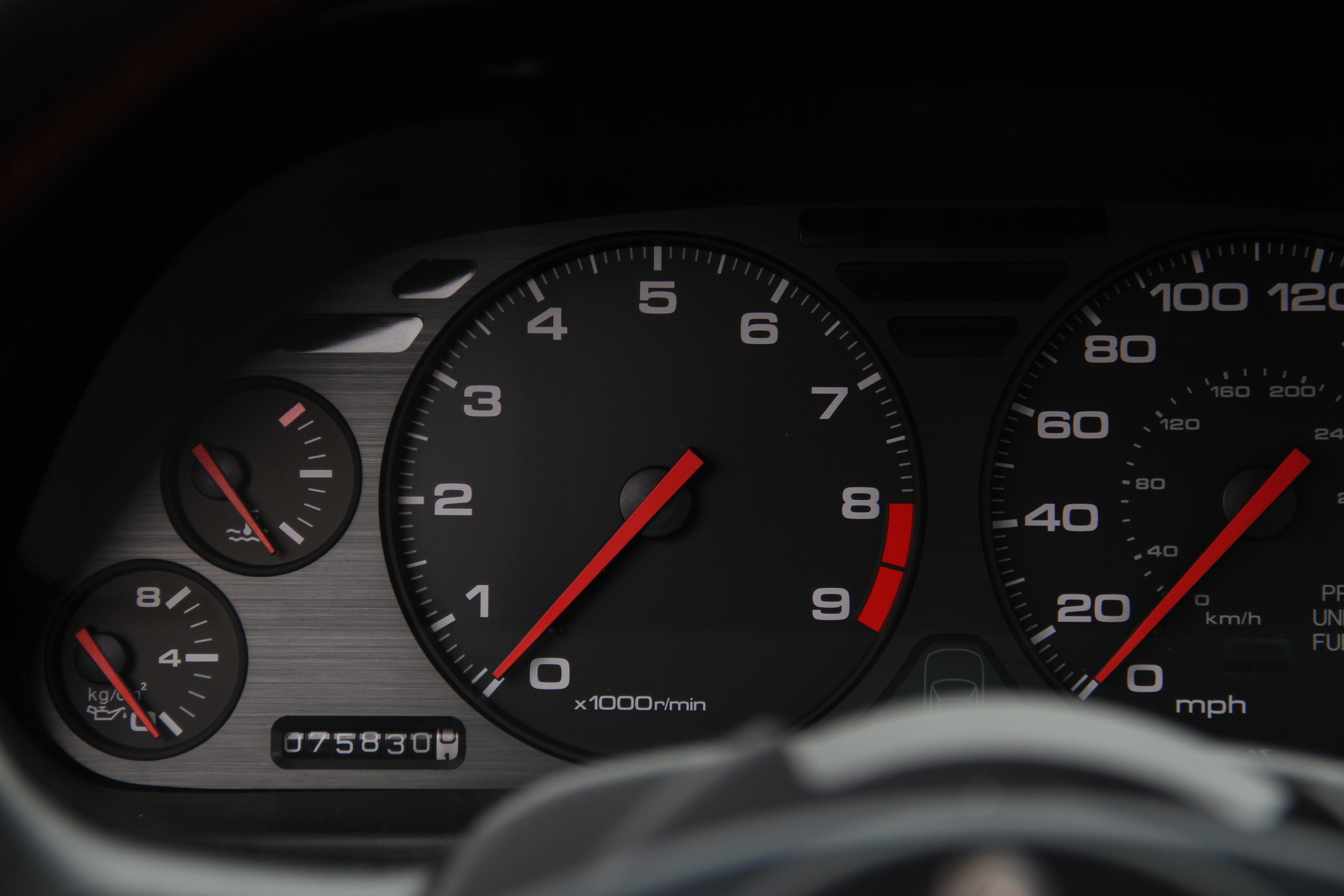 1998 Acura NSX tachometer